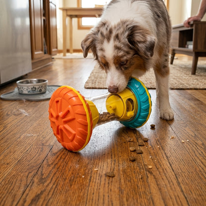 Interactive Treat-Dispensing Dog Puzzle Toy – Slow Feeder Enrichment Game